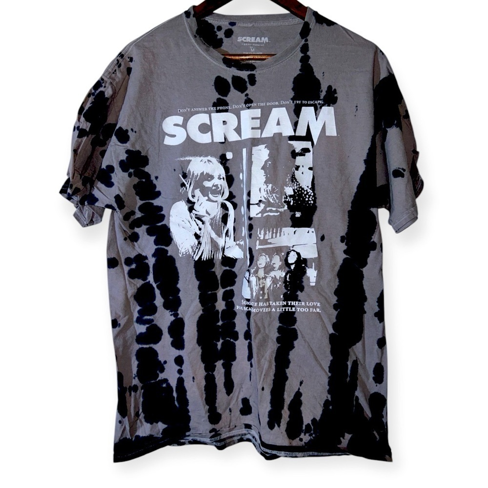 Urban Outfitters NWOT Scream Tie-Dye Tee SIZE MEDIUM